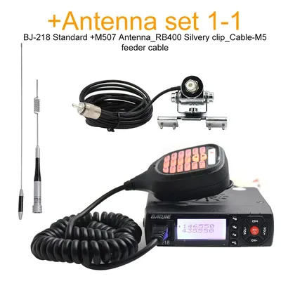 Baojie – Mini walkie-talkie Radio Mobile 20km 25w double bande VHF/UHF Station émetteur-récepteur