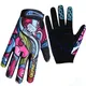 Gros Imprimer Gants De Vélo Vélo Vélo Sports Doigt Complet Gants De Randonnée Maille GEL Gants