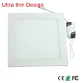 Spot lumineux LED carré encastrable pour le plafond ultra fin épaisseur 3W/6W/9W/12W/15W/25W