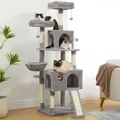 Tour d'arbre à chat pour animaux de compagnie condo grattoir maison hamac meubles d'escalade