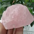 Quartz rose brut naturel Citro( spécimen brut guérison Reiki pierre d'amour) 50g 1 pièce