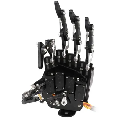 Main de Robot à Cinq Doigts Mouvement Soley Bras Mécanique Bionique Pigments Jouets DIY