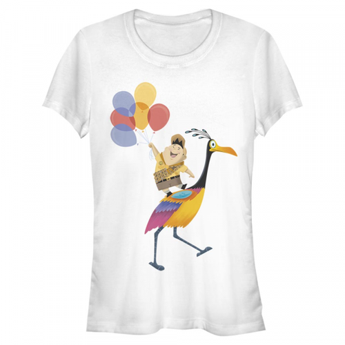 Pixar - Oben - Russell & Kevin Kevin's Feathers - Frauen T-Shirt