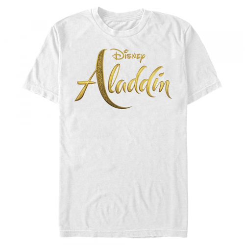 Disney - Aladdin - Text Aladdin Live Action Logo - Männer T-Shirt