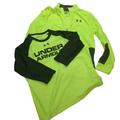 Under Armour Shirts & Tops | Boy's Under Armor Raglan Shirt And Jacket | Color: Gray/Yellow | Size: Lb