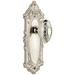 Grandeur Grande Victorian Solid Brass Rose Privacy Door Knob Set with