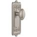 Grandeur Windsor Solid Brass Rose Privacy Door Knob Set with Eden