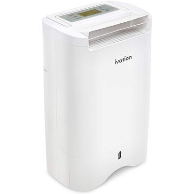 Ivation 19 Pint Small-Area Desiccant Dehumidifier Compact and Quiet - for Spaces Up to 410 Sq Ft