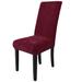 Stretch Plush Washable Dining Chair Cover Protector Seat Slipcover