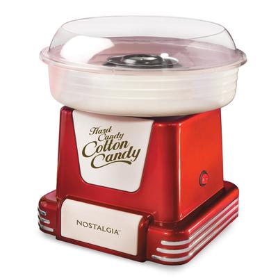 Nostalgia PCM805RETRORED Retro Hard & Sugar-Free Candy Cotton Candy Maker