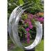 Statements2000 Silver Abstract Metal Sculpture Modern Garden Decor Yard Art by Jon Allen - Triple C