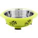 Iconic Pet Color Splash Designer Oval Fusion Bowl - Small