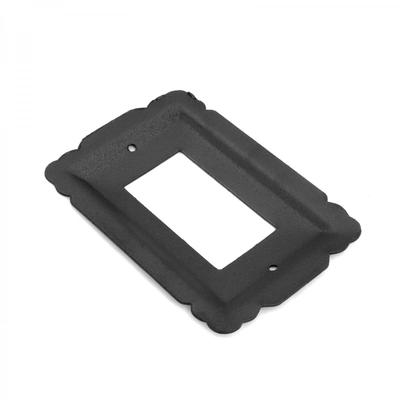 25 Switchplate Black Steel SIngle GFI RSF| Renovator's Supply