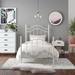 Avenue Greene Irma White Twin Metal Bed