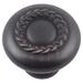 Stone Mill Hardware - Oil Rubbed Bronze Rope Cabinet Knobs (Pack of 25)