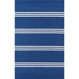 Momeni Veranda Hand Hooked Contemporary Striped Indoor Outdoor Rug