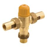 Moen Mixing Tee with 1/2 Inch FIP or 3/8 Inch Compression Fittings - Natural