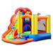 Inflatable Water Slide Bounce House with Pool and Cannon Without Blower - 9' x 10.5' x 7' (L x D x H)