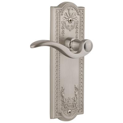 Grandeur Parthenon Solid Brass Rose Left Handed Single Dummy Lever