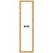 9x39 Frame Gold Bamboo Picture Frame Modern Photo Frame Includes UV Acrylic Shatter Guard Front Acid Free Foam Backing Board
