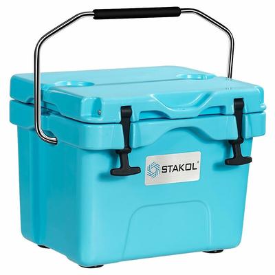 16 Quart Portable Ice Cooler with 24 Cans - 18" x 13.5" x 13" (L x W x H)
