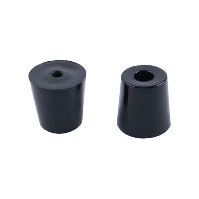 2pcs Rubber Feet Bumper Speaker Cabinet Leg Pads, D35x27xH25mm - D35x27x25mm