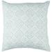 Decorative Villeurbanne Seafoam 18-inch Throw Pillow Cover