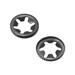 Starlock Washers , M5.5x11.2 Internal Tooth Clips Fasteners Kit 100pcs - Black