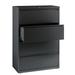 8000 Series 36" Wide 4-Drawer Lateral File Cabinet, Charcoal