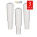Replacement Charcoal Water Filters for JURA Espresso & JURA Capresso Coffee Maker, Replaces White Water Filter - (3 Pack)