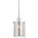 Kovacs 1 Light 6" Height Mini Pendant from the Grid II Collection