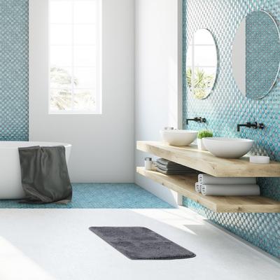 Non-Slip Bathroom Rug Show Door Mat Carpet