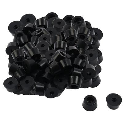 110pcs Rubber Feet Bumpers Buffer Cabinet Leg with Washer D17x14xH10mm - D14x17xH10mm