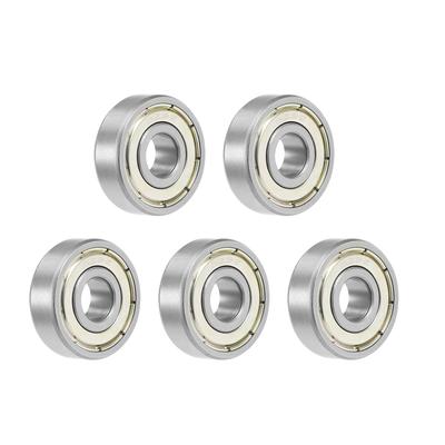 629ZZ Deep Groove Ball Bearing 9x26x8mm Double Shielded Chrome Bearings 5pcs - 5 Pack - 629ZZ (9*26*8)