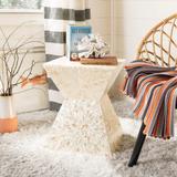 SAFAVIEH Calypso Multi/ Beige Sunburst Mosaic Stool