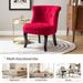 Christi Upholstered Tufted Wingback Accent Chair by HULALA HOME