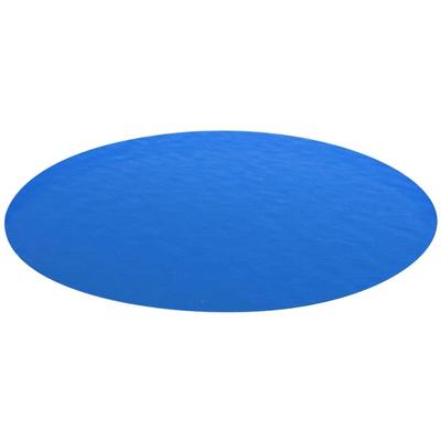 vidaXL Round Pool Cover 192 inch PE Blue