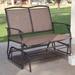 Costway Patio Glider Outdoor Rocking Bench Double 2 Person Chair