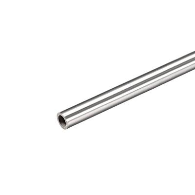 304 Stainless Steel Capillary Tube 4.95mm ID 6.35mm OD 300mm Long 0.7mm Wall - Silver