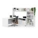 Pro-Linea L-Desk with Bookcase