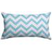 Majestic Home Goods Indoor Chevron Small Decorative Throw Pillow 20 X 12