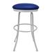 Patio Outdoor Swivel Backless Bar Stool 30" - Bonnie Blue White - 30inches