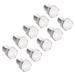 5/16-18x5/8" Stainless Steel Hex Head Screw Bolts Fastener 10pcs - Silver Tone - 5/16" x 5/8" 10pcs