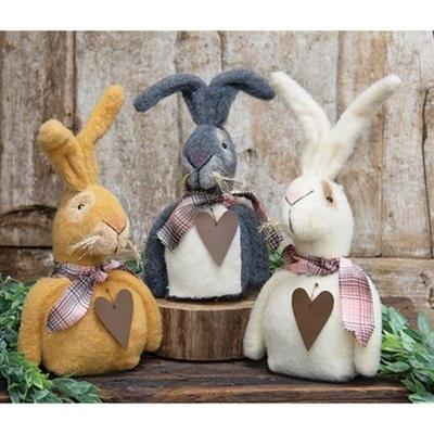 Ollie Mae Tan Rabbit - Brown - 13" high