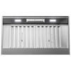 Zephyr 600 CFM 34 Inch Wide Insert Range Hood with Airflow Control - Stainless Steel