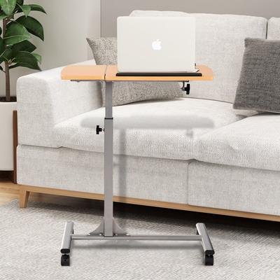 Costway Adjustable Laptop Notebook Desk Table Stand Holder Swivel Home - 24.5''x18''x37.5''