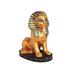 Q-Max 6.75"H Great Sphinx of Giza Black and Gold Egyptian Sphinx Statue Home Decor Figurine