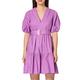 Pinko Women's NUVOLOSO 1 Casual Dress, Y61_Orchid Iris, 10