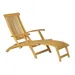 HiTeak Furniture Steamer Outdoor Folding Lounge Chair - HLDC640