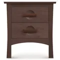 Copeland Furniture Berkeley 2 Drawer Nightstand - 2-BER-20-33